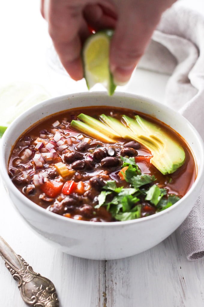 Order Black Bean Soup food online from Taco Perfectos store, Levittown on bringmethat.com