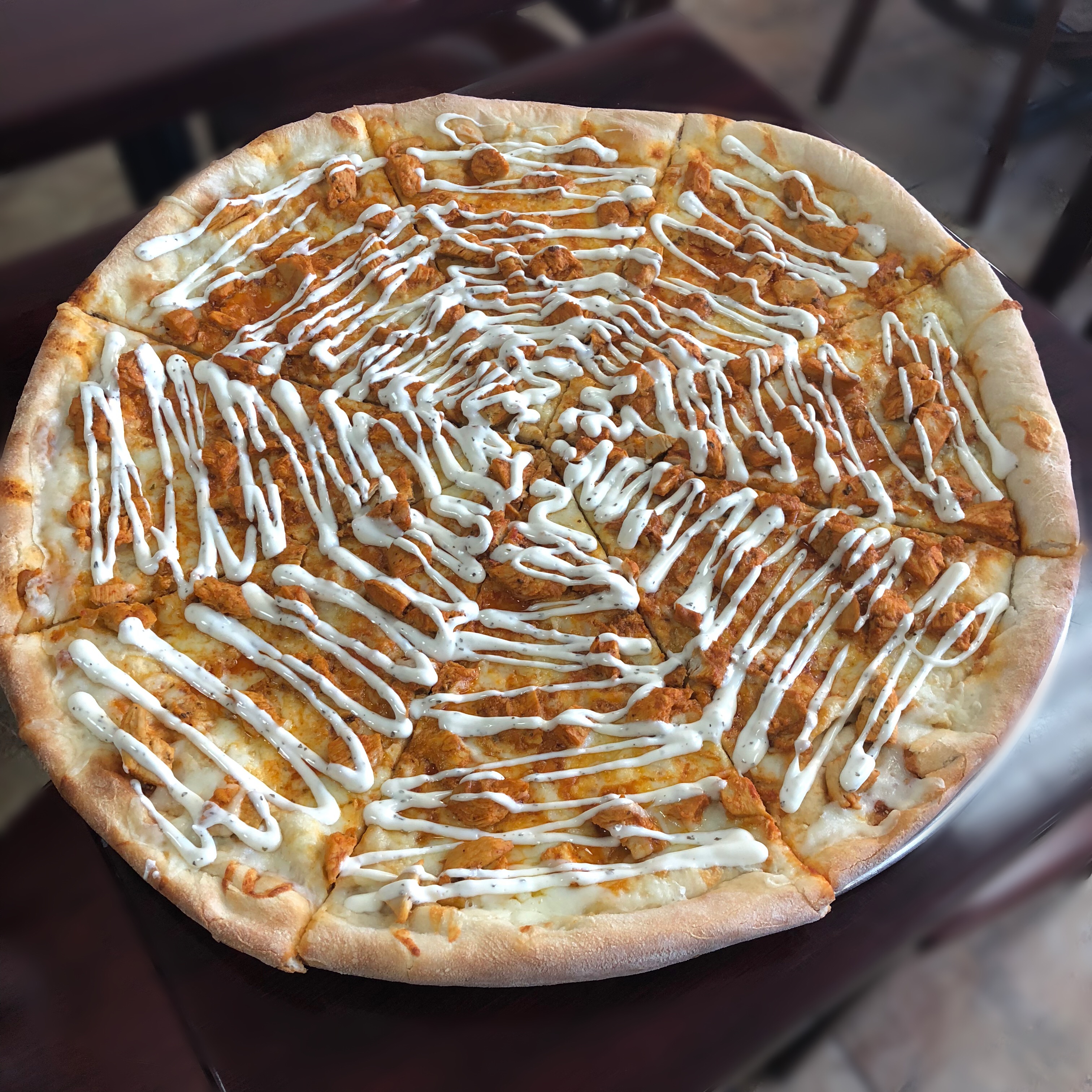 Order Buffalo Chicken Pie food online from Pepo's Pizza store, New York on bringmethat.com