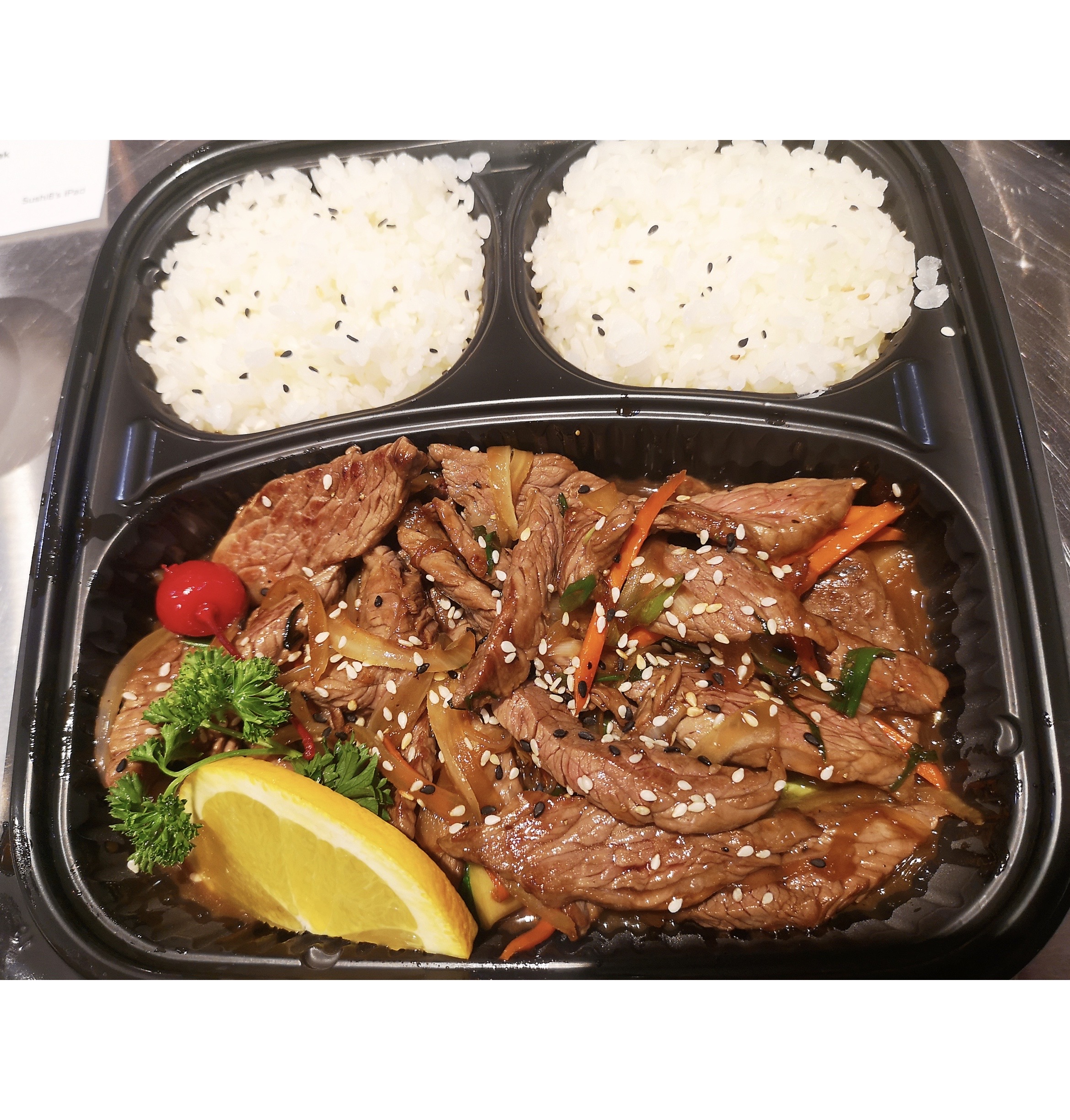 Order Sukiyaki Steak food online from Sushi8 store, Santa Fe on bringmethat.com