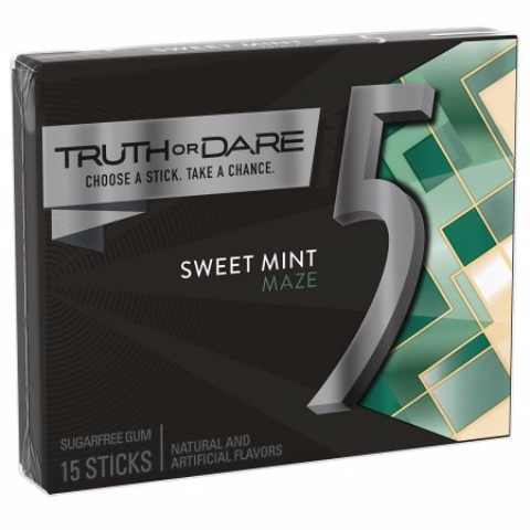 Order 5 Gum Mystery Mint 15 Count food online from 7-Eleven store, San Juan Capistrano on bringmethat.com