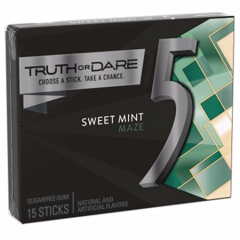 Order 5 Gum Mystery Mint 15 Count food online from 7-Eleven store, San Francisco on bringmethat.com