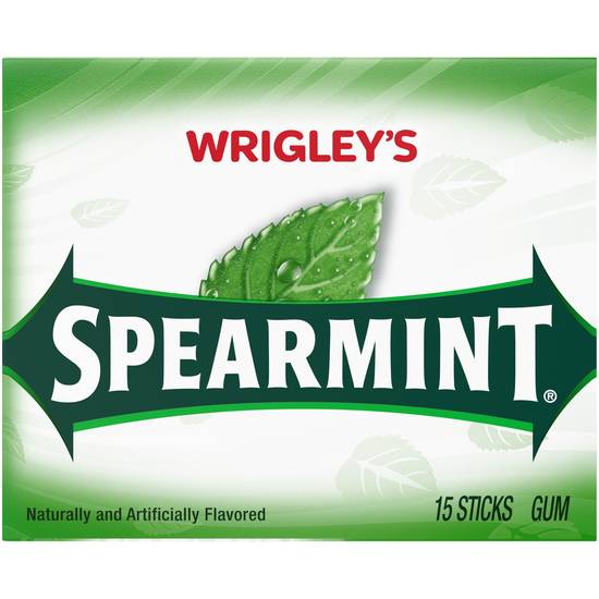 Order WRIGLEY'S Spearmint Chewing Gum, Single Pack, 15 Stick food online from Cvs store, MONTEZUMA on bringmethat.com