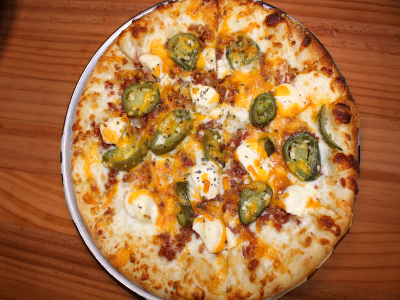 Order Jalapeno Popper Pizza food online from Stefano's Pizza Express store, Pharr on bringmethat.com