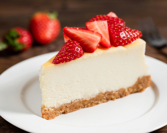 Order Strawberry Cheesecake food online from Chuck's Fried Chicken store, Nashville on bringmethat.com