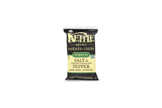 Order Kettle Brand Potato Chips Salt & Pepper (2 oz) food online from Classic Candy Shack store, San Francisco on bringmethat.com