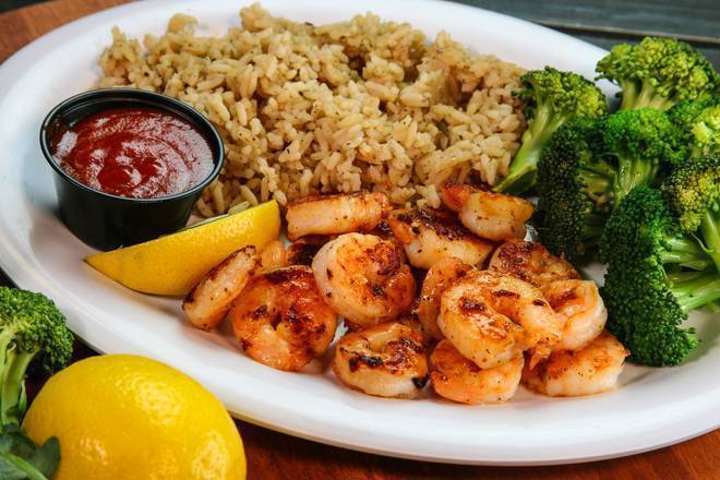 Order Grilled Shrimp Dinner food online from Beef 'O' Brady's store, Dothan on bringmethat.com