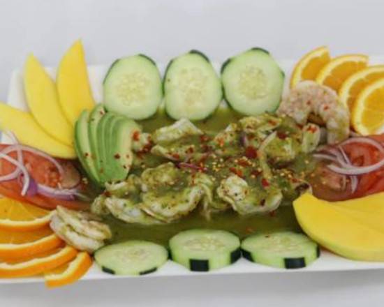 Order Botana Aguachile food online from Tequila Taqueria store, Livermore on bringmethat.com