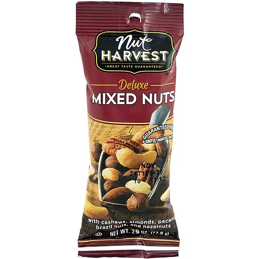 Order Nut Harvest Mixed Nuts (2.75 oz) food online from Checkout Food Stores #69 store, Spring on bringmethat.com