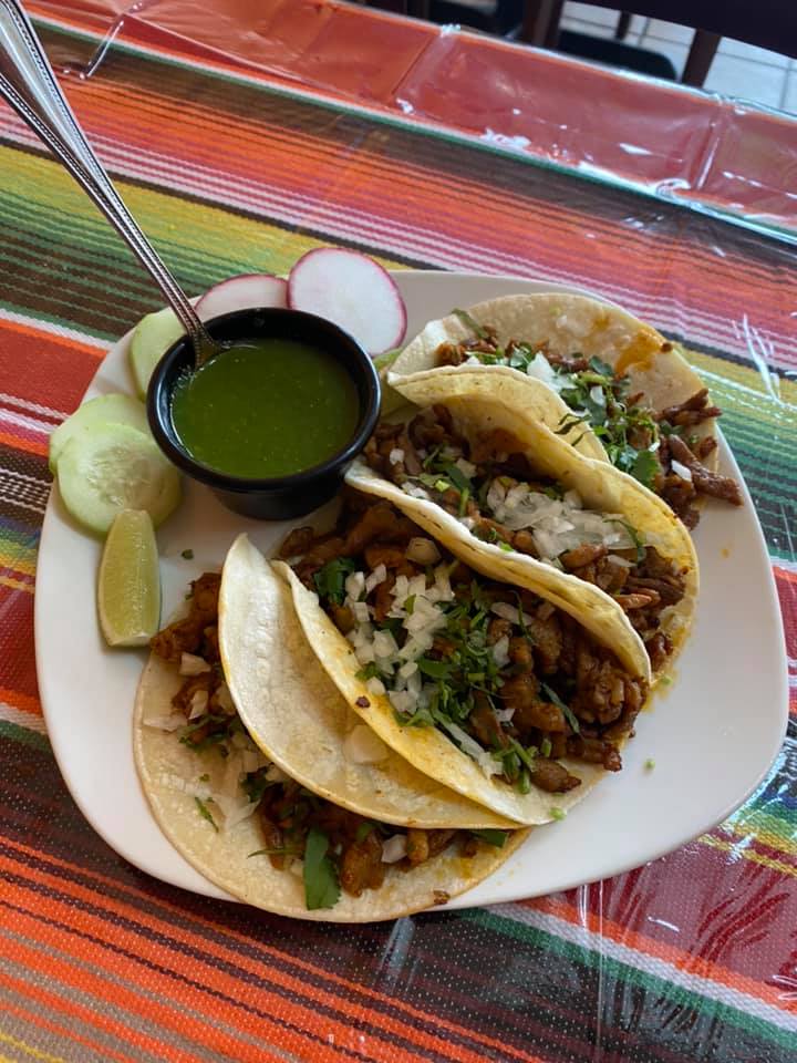 Order Tacos de alpastor  food online from La Nova Mexican Restaurant store, Pennsauken Township on bringmethat.com