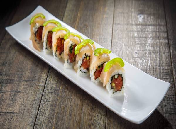 Order Aloha Roll food online from Hikari Sushi store, Los Angeles on bringmethat.com