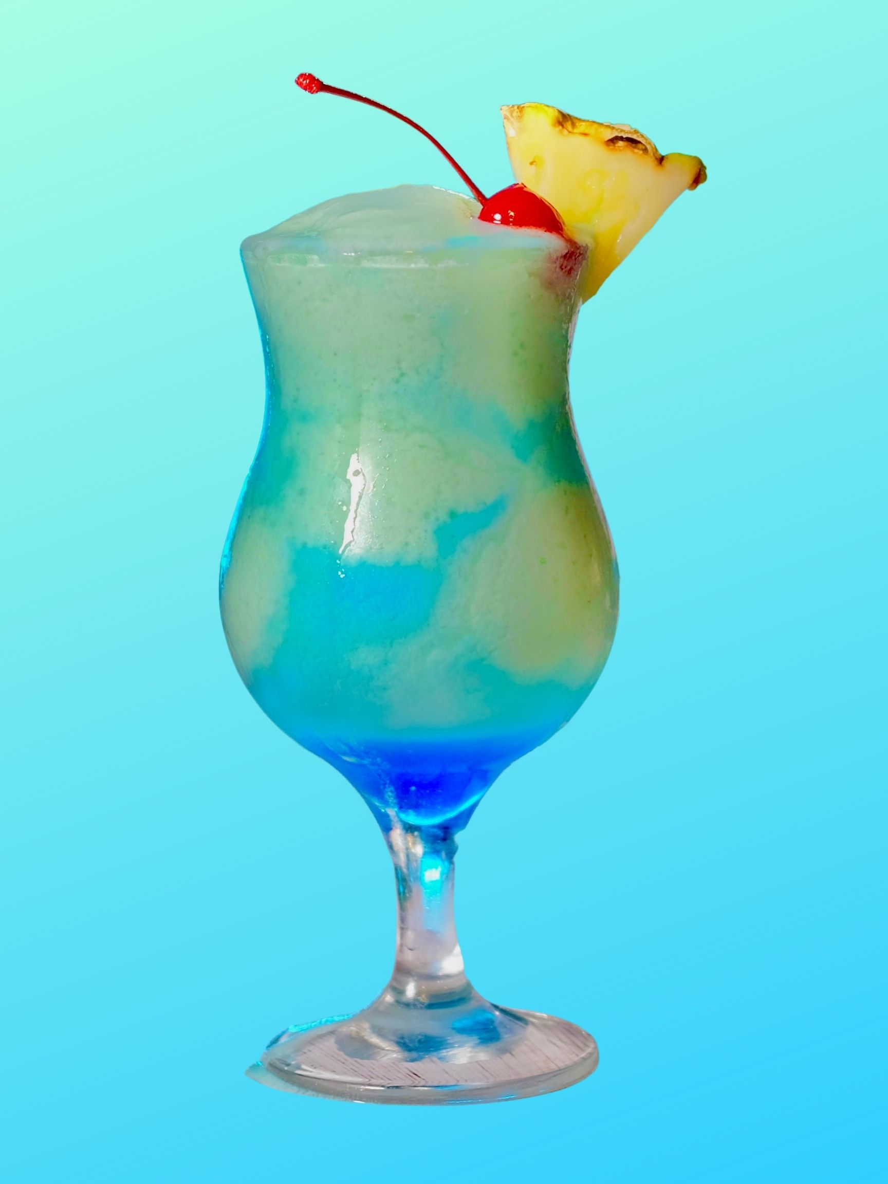 Order Blue Hawaiian Frozen (12oz) food online from Time Tequila Bar Cafe store, Glendale on bringmethat.com