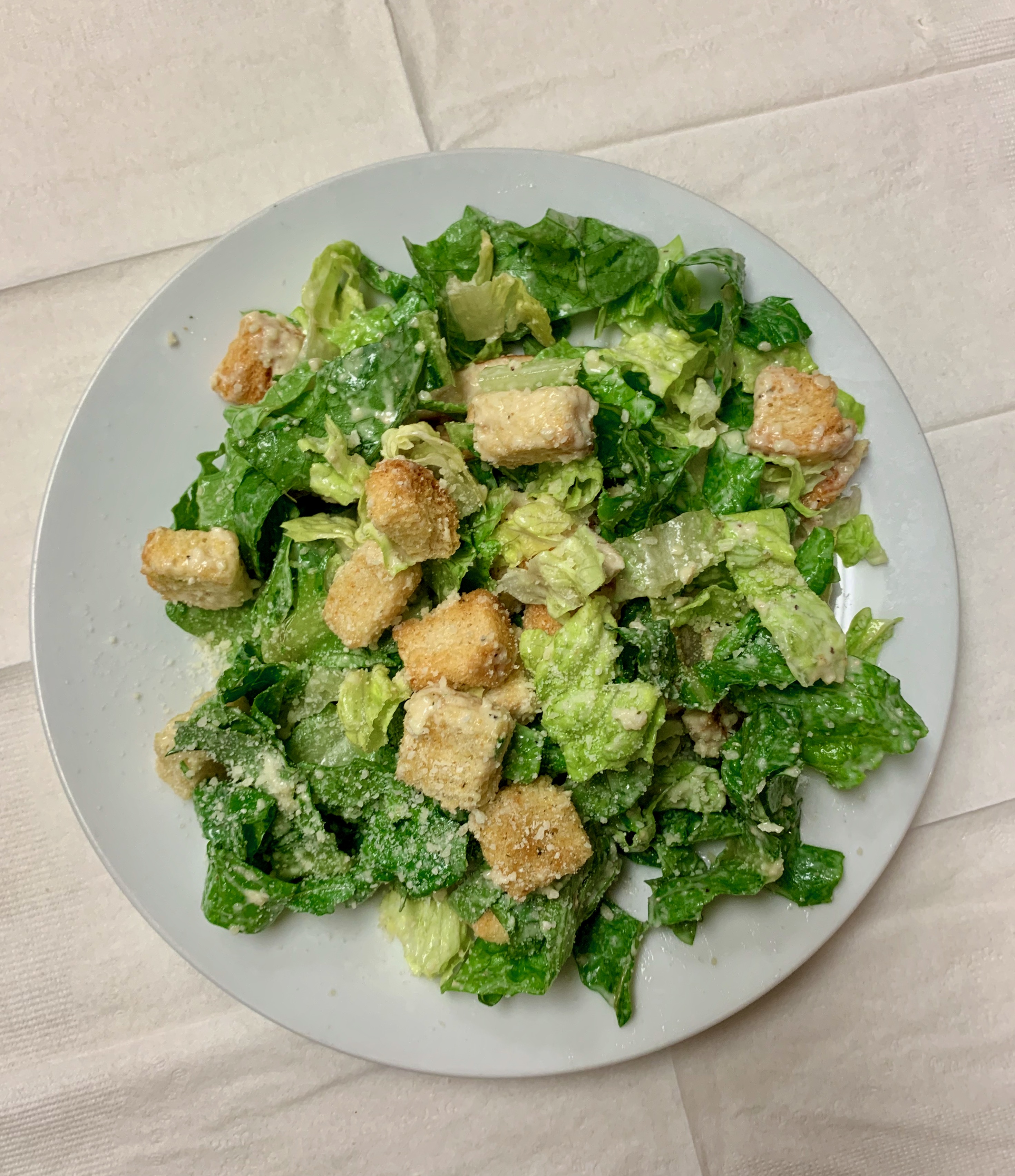 Order Caesar Salad • No Chicken food online from Mom Restaurant store, Trenton on bringmethat.com