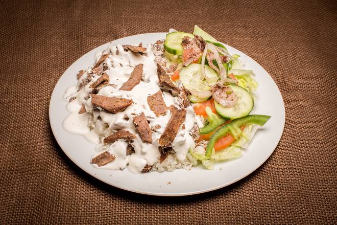 Order Chicken Over Rice food online from Pizza Express store, Albany on bringmethat.com