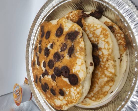 Order Chocolate chip Pancakes  food online from Day & Night Deli store, Brooklyn on bringmethat.com