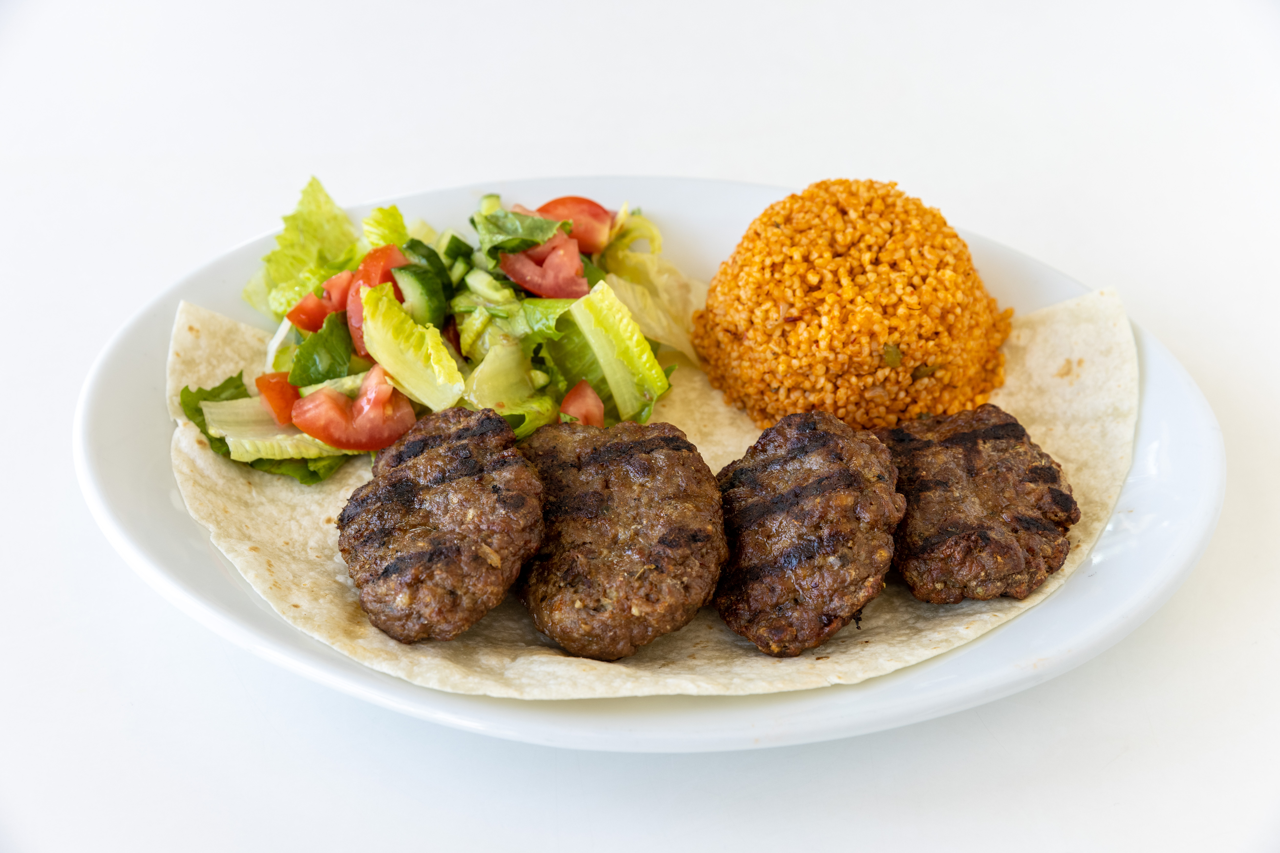 Order Kofte Plate food online from Nuka Cafe store, Los Angeles on bringmethat.com