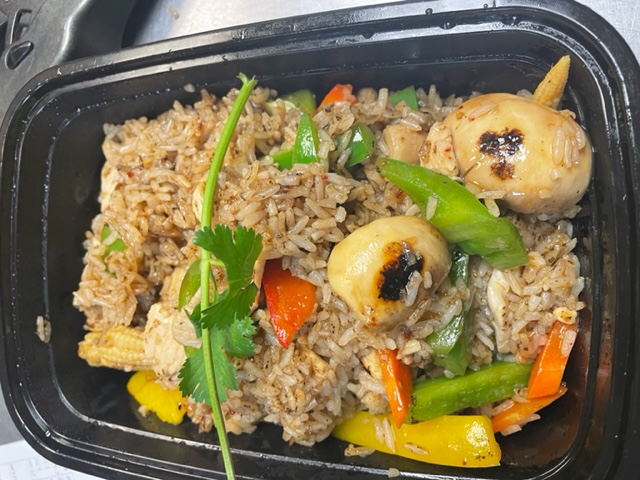 Order Tom Yum Fried Rice food online from Simply Thai store, Northbrook on bringmethat.com