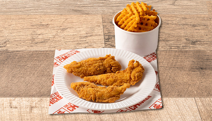 Order 3  Piece Tender Combo food online from The Country Best Chicken store, Pueblo on bringmethat.com