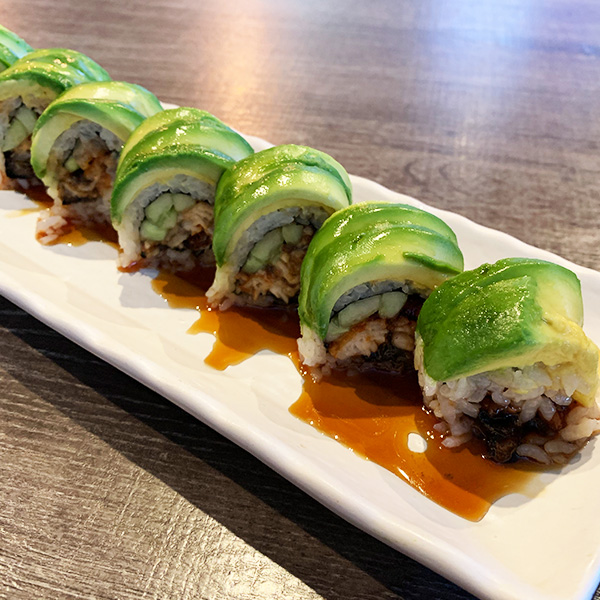 Order Caterpillar Roll food online from Ichiban Sushi & Bar store, Canyon Country on bringmethat.com