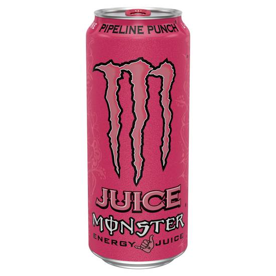Order Monster Juice Energy Drink Pipeline Punch (16 oz) food online from Rite Aid store, Corona Del Mar on bringmethat.com