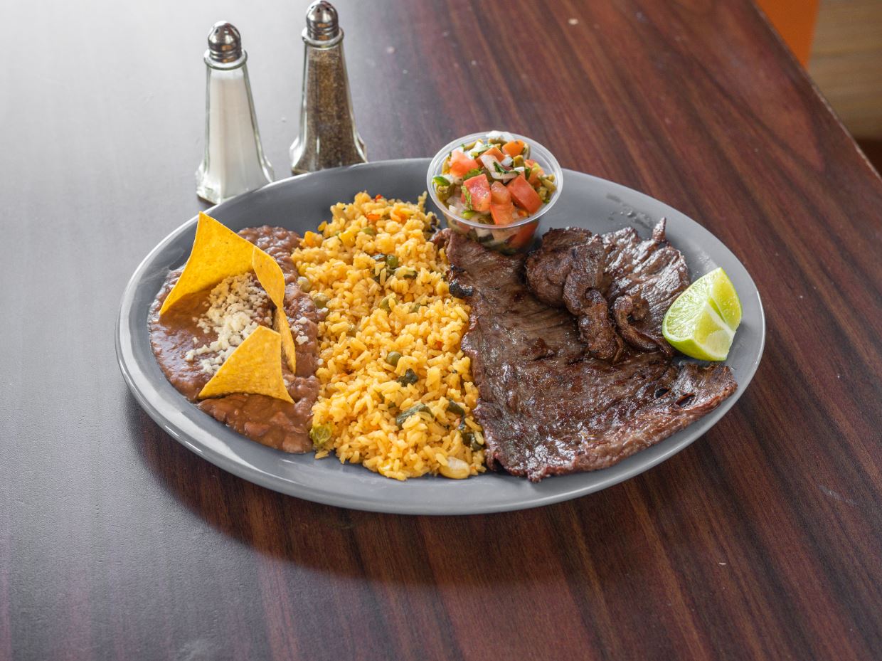 Order Carne Asada food online from El Charro Mexican Restaurant & Bar store, Atlantic City on bringmethat.com