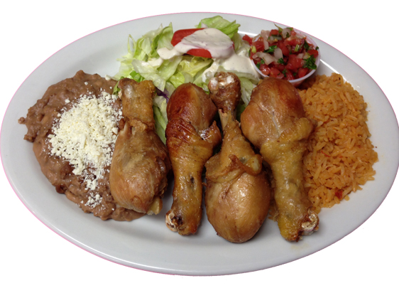 Order Pollo Dorado Fried Chicken food online from 7 Mares Seafood store, San Juan on bringmethat.com