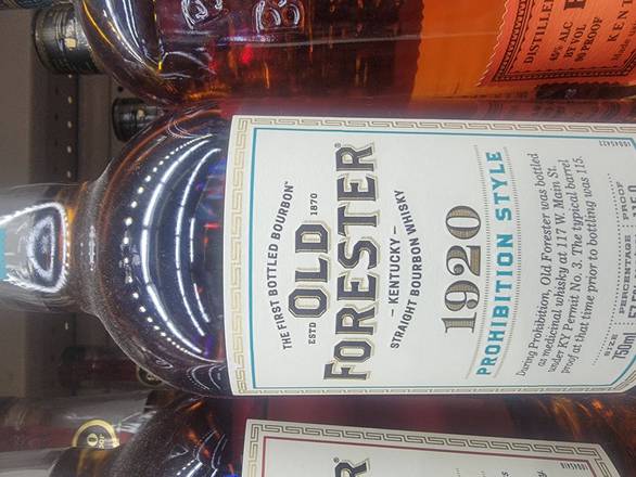 Order Old Forester 1920 prohibition style  food online from Hub Market & Deli store, San Diego on bringmethat.com