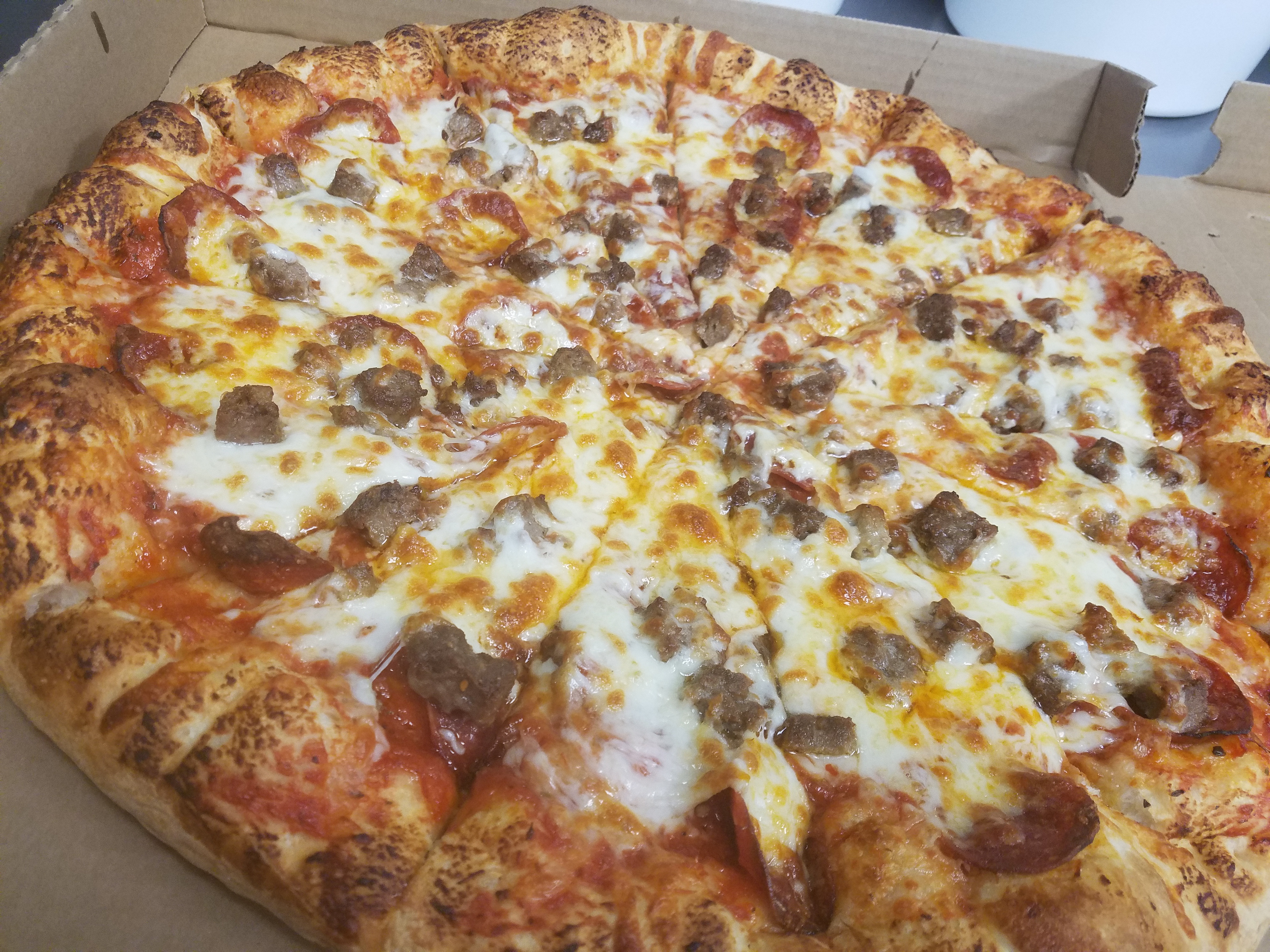 Order Meat Lover Pie food online from Vinny's Pizza store, Pittsburgh on bringmethat.com