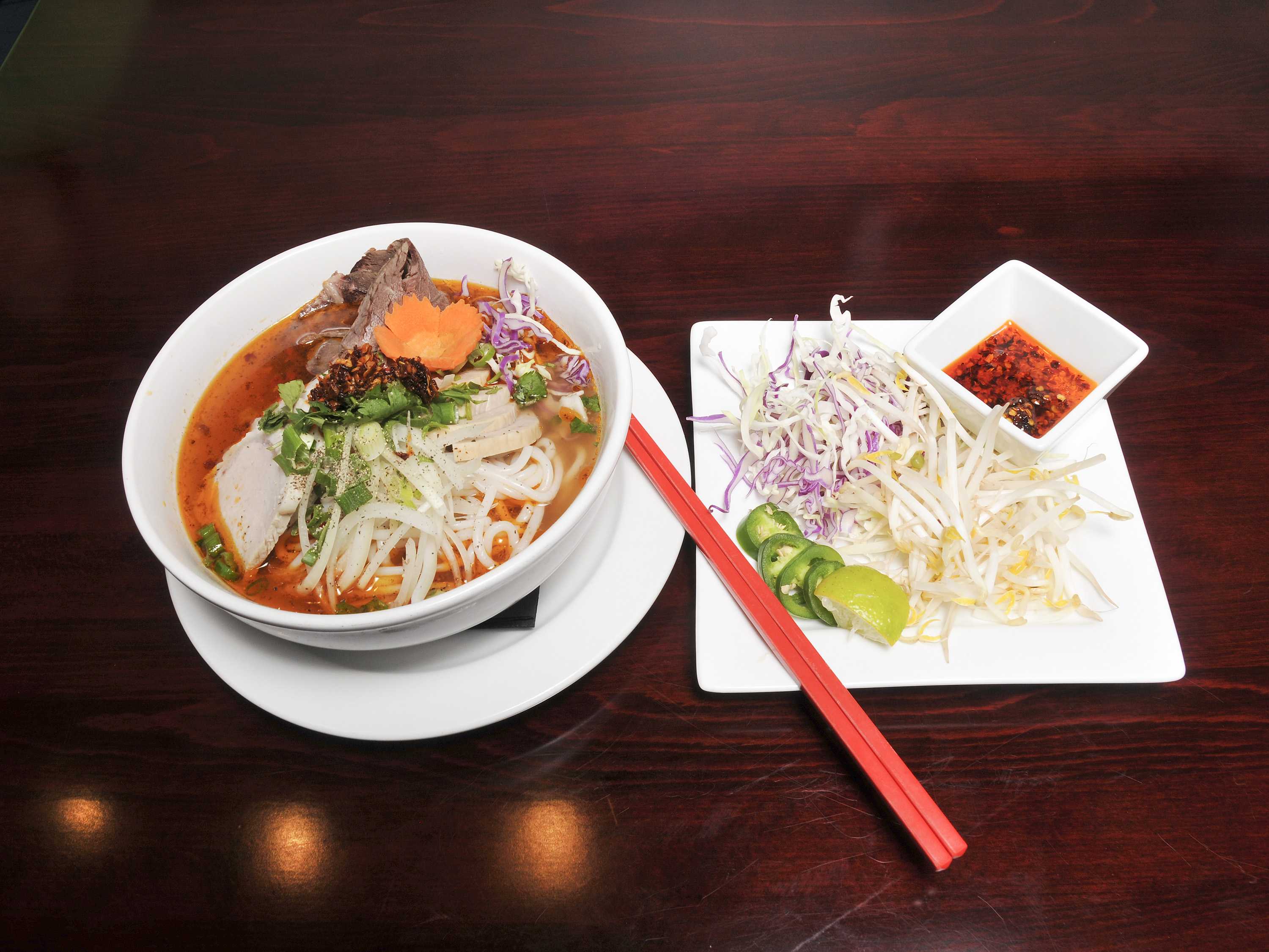 Order IPHO Noodle Soup food online from Ipho Sushi Kitchen & Bar store, Knightdale on bringmethat.com