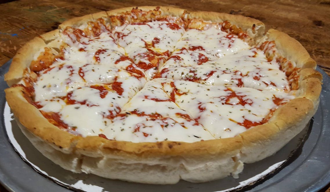 Order One Topping Cheese & Sauce Pizza - Belini 5'' food online from Factory Pizza store, Logan on bringmethat.com