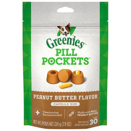 Order Greenies Pill Pockets Peanut Butter - 7.9 oz food online from Walgreens store, EUREKA on bringmethat.com