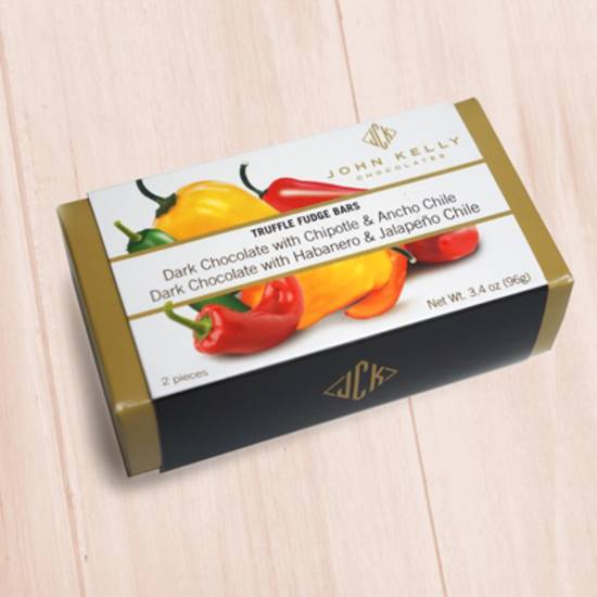 Order 2 Pieces of Spicy Truffle Fudge. food online from John Kelly Chocolates store, Santa Monica on bringmethat.com