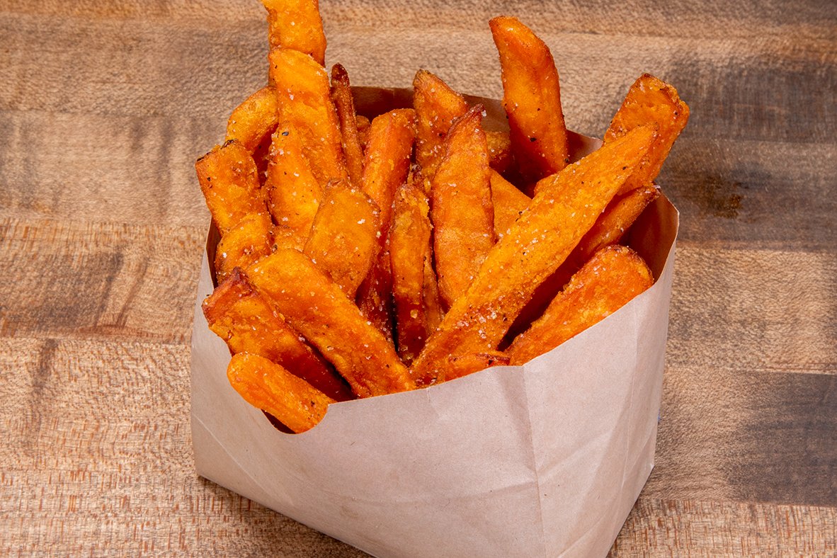 Order SWEET POTATO FRIES food online from Bad Mutha Clucka store, Pasadena on bringmethat.com