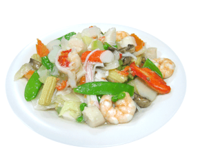 Order SP4. Seafood Delight food online from Asian Pot Express store, Lewisville on bringmethat.com