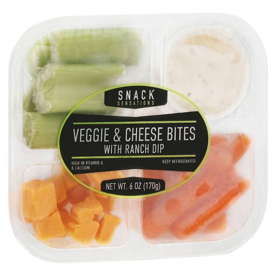 Order Veggies with Cheese & Ranch Dip (6 oz) food online from Winn-Dixie store, Zachary on bringmethat.com