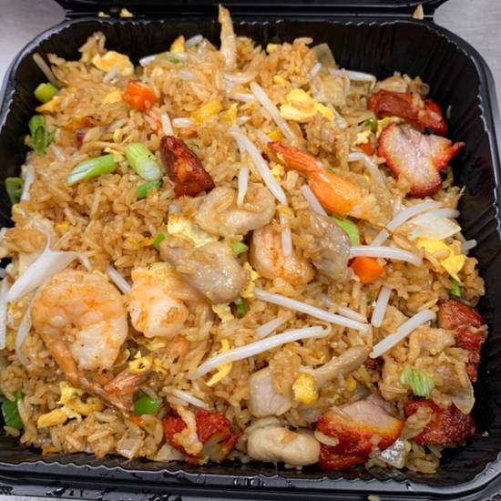 Order Combination Fried Rice food online from WA WA Restaurant store, Long Beach on bringmethat.com