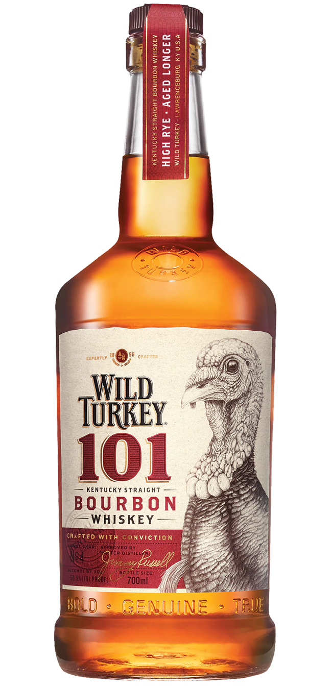 Order Wild Turkey 101 Whiskey food online from Shoreview Liquors store, San Mateo on bringmethat.com