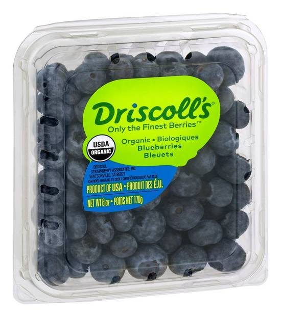 Order Driscoll's · Organic Blueberries (6 oz) food online from ACME Markets store, Philadelphia on bringmethat.com