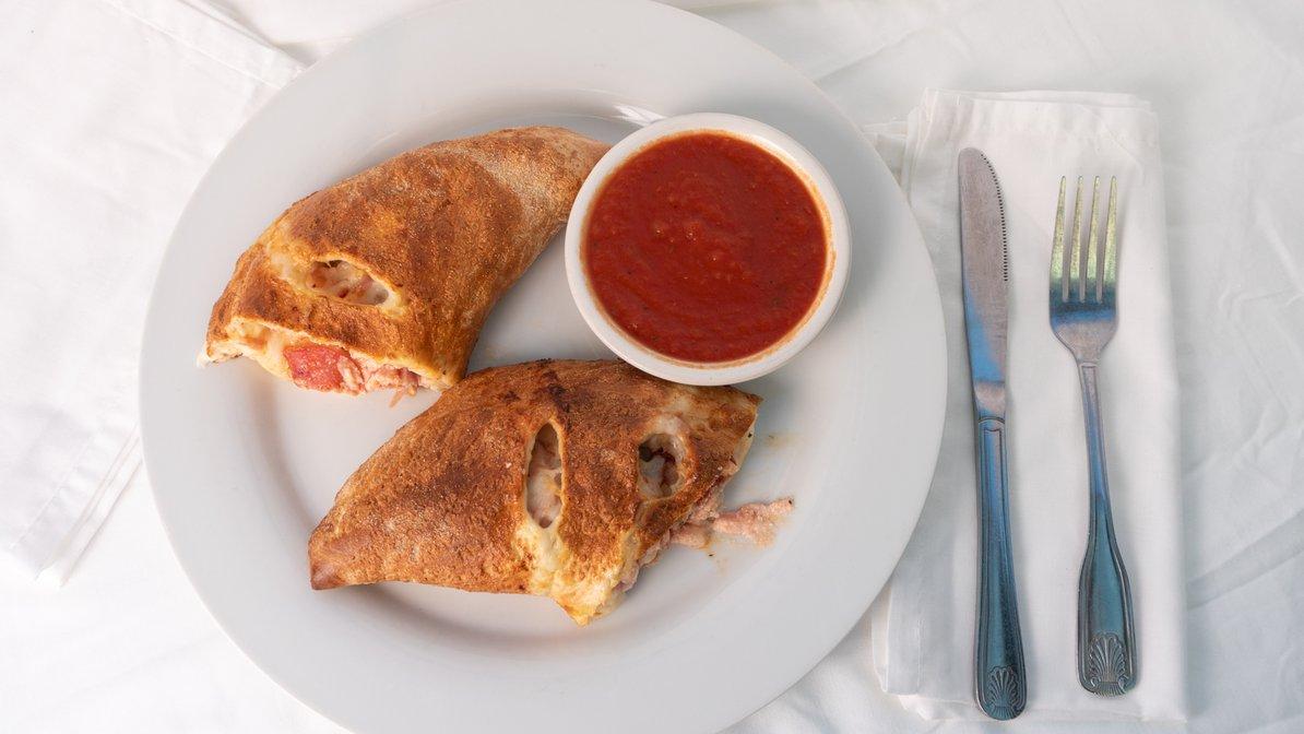 Order Pepperoni Calzone food online from Gondolier Pizza store, Clearwater Beach on bringmethat.com