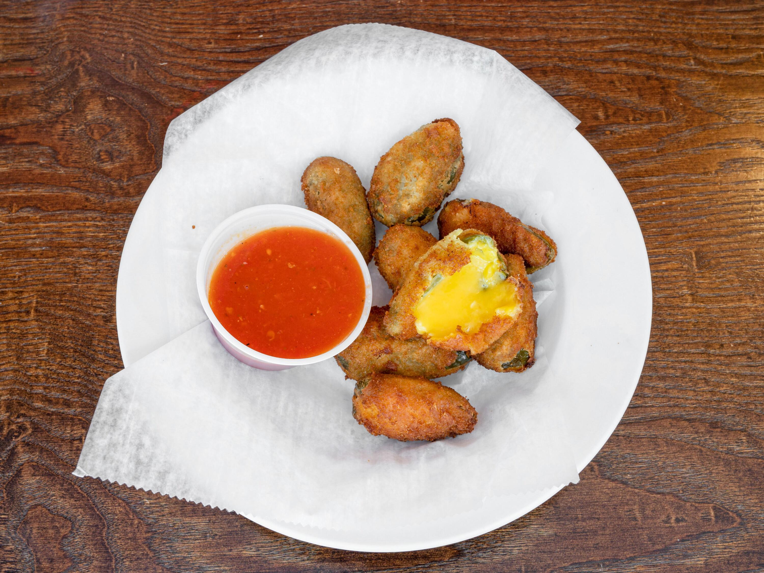 Order 6 Pieces Jalapeno Poppers food online from Primo Pizza store, Wayne on bringmethat.com