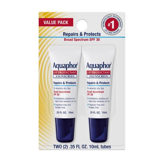 Order Aquaphor Lip Repair & Protect SPF 30 Dual Pack food online from CVS store, MANKATO on bringmethat.com