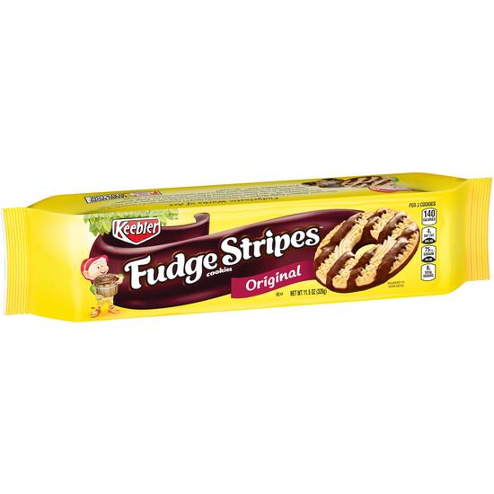 Order KeeblerFudge Stripes Cookies Original (11.5 oz) food online from Rite Aid store, Yamhill County on bringmethat.com