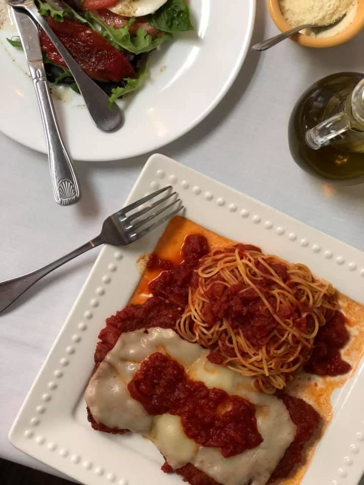 Order 2. Double Order of Chicken Parmigiana food online from Bocelli's store, Doylestown on bringmethat.com