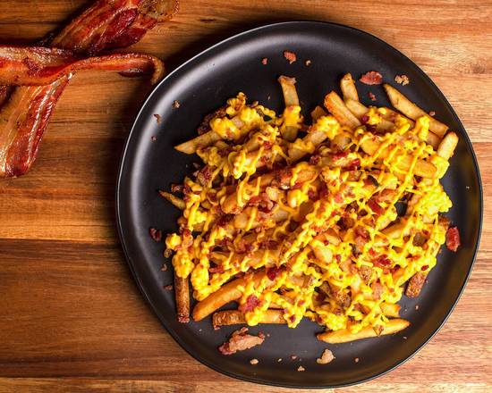 Order Cheese Fries and Bacon food online from Los Perros store, Hialeah on bringmethat.com