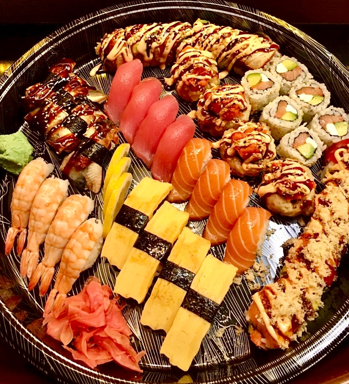 Order Royal Sushi Platter 4A for 4 food online from Sushi Too store, Pittsburgh on bringmethat.com