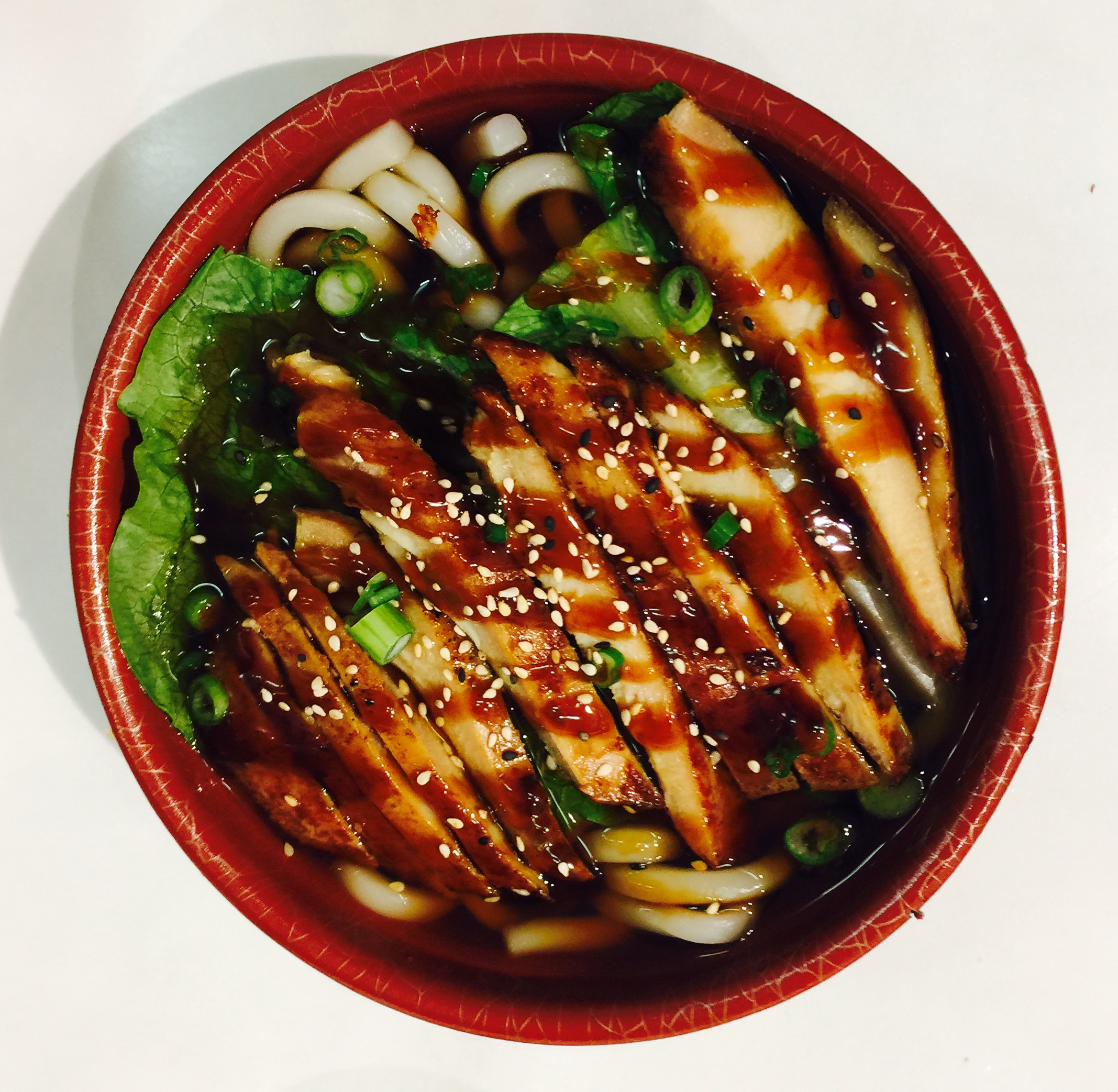 Order F1. Teriyaki Chicken Udon Noodle Soup food online from iSushi store, Silver Spring on bringmethat.com