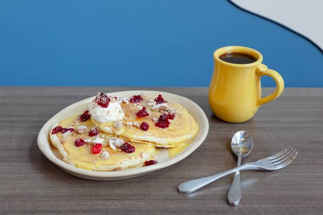 Order Cranberry Orange Pancakes food online from Snooze Am Eatery store, Boulder on bringmethat.com