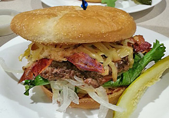 Order Smokey and The Bandit Burger food online from Jasper Cafe store, Medford on bringmethat.com
