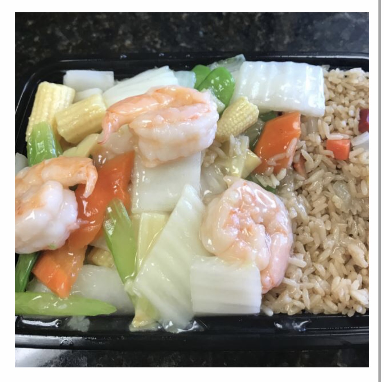 Order C45. Shrimp with Chinese Vegetable Combo白菜虾 food online from China Star store, Blue Bell on bringmethat.com