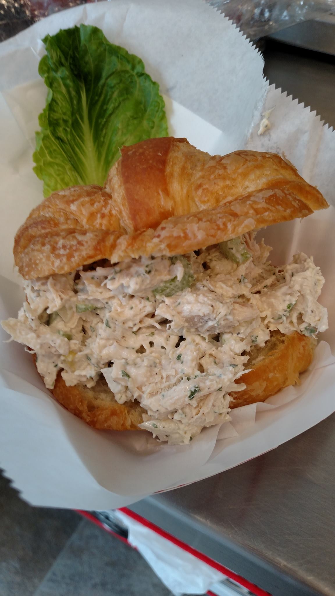 Order Chicken Salad Croissant food online from Jori store, New Lexington on bringmethat.com