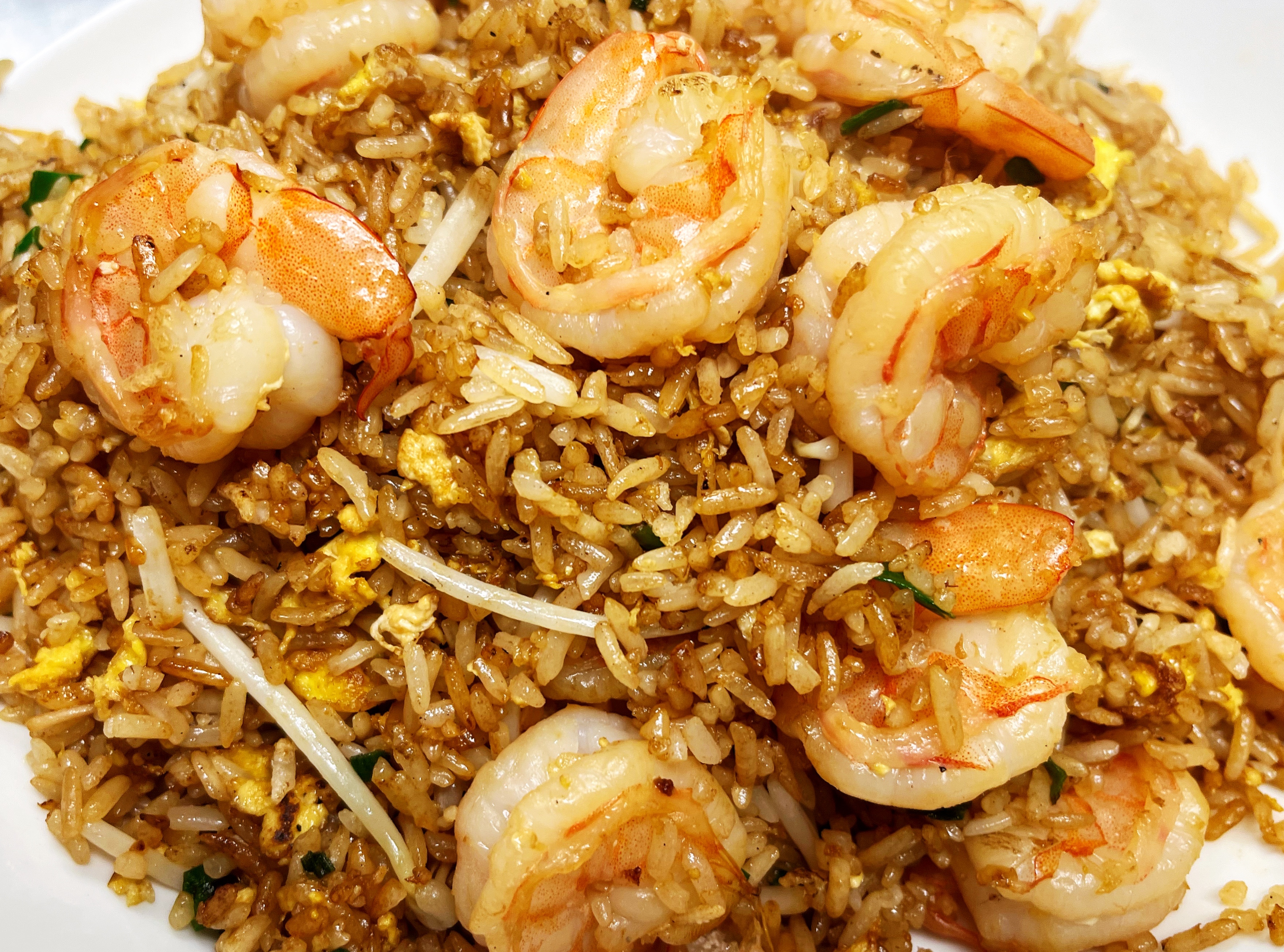 Order 304. Jumbo Shrimp Fried Rice food online from Ings Palace store, Burbank on bringmethat.com